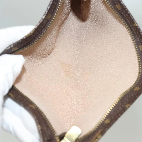 LOUIS VUITTON Monogram Bucket GM Accessory Pouch LV Auth 142422 - Picture 13 of 16